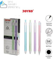 Foto Joyko BallPen BP-342 Vokus PTL (Black) Pena Pulpen merek Joyko