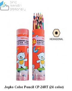 Foto Joyko Color Pencil CP-24RT (24 color) Pensil Gambar 24 Warna merek Joyko