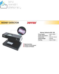 Contoh Joyko Counterfeit Money Detector MD-100 "JK" merek Joyko