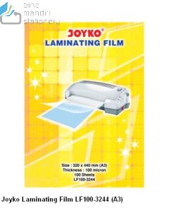 Contoh Joyko Laminating Film LF100-3244 (A3) merek Joyko