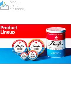 e-catalogue gambar alat tulis Panfix Cellulose Tape 1/2"x 72 Yards Selotip
