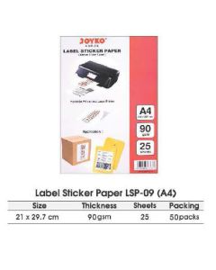 Toko Atk Grosir Bina Mandiri Stationery Jual Joyko Label Sticker Paper LSP-09